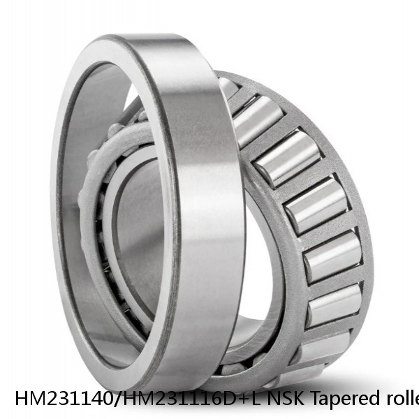 HM231140/HM231116D+L NSK Tapered roller bearing #1 image